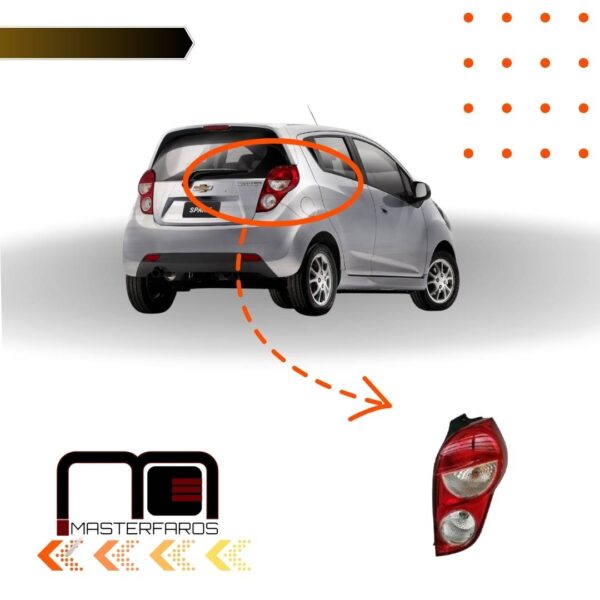 FARO POSTERIOR CHEVROLET SPARK GT 2014/2018 RH