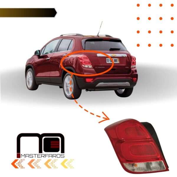 FARO POSTERIOR CHEVROLET TRACKER 2017/2020 LH