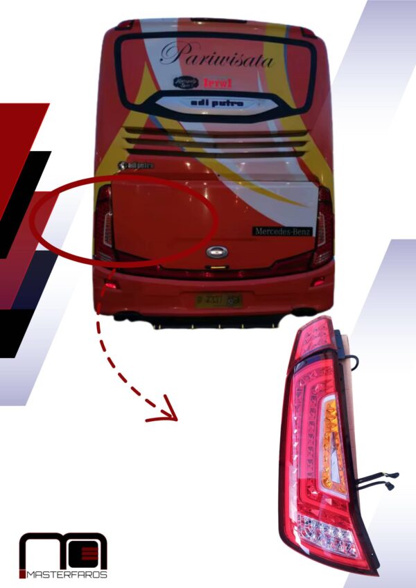 MICA POSTERIOR MARCOPOLO G8 AUDACE 2019/2024 LH