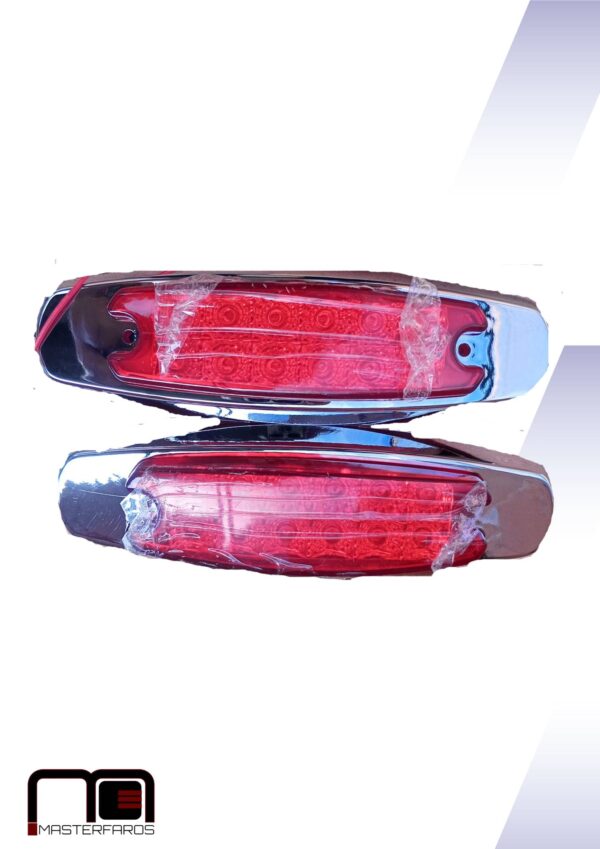 FARO LATERAL MARCOPOLO LUZ LED 24V RED 2000/2024 RH/LH